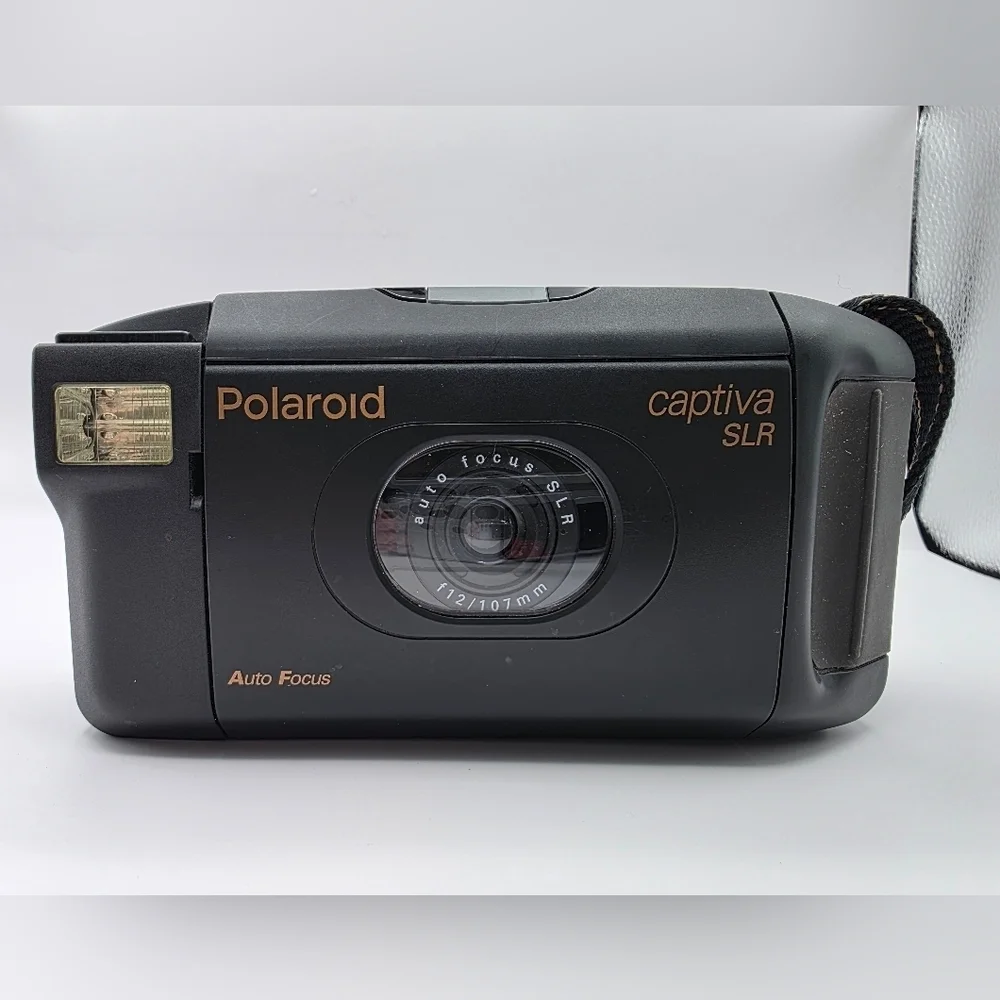Vintage Polaroid Captiva SLR Auto Focus Camera F12/107mm